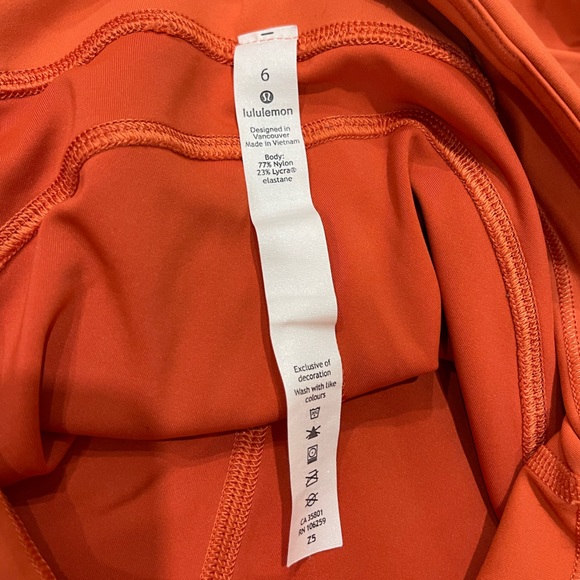 Fast and Free High-Rise Tight 25” in Salmon - Picture 3 of 3